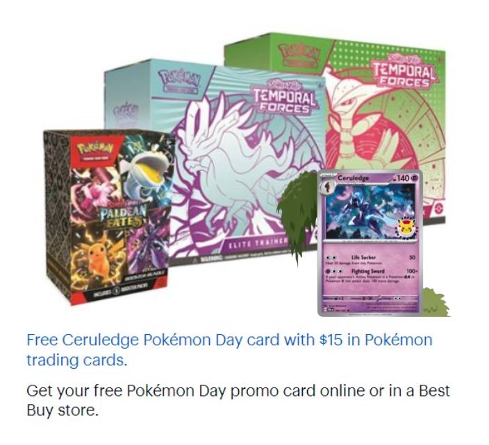 2024 pokemon day card Pokémon TCG: Mega Evolution—Phantasmal Flames Booster Bundle (6 Booster  Packs) : Amazon.co.uk: Toys & Games