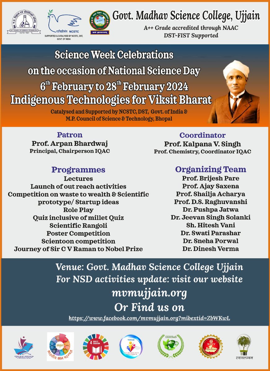 Amazing effort towards advancing scientific education in Viksit Bharat 2047

#NSDviksitbharat2047