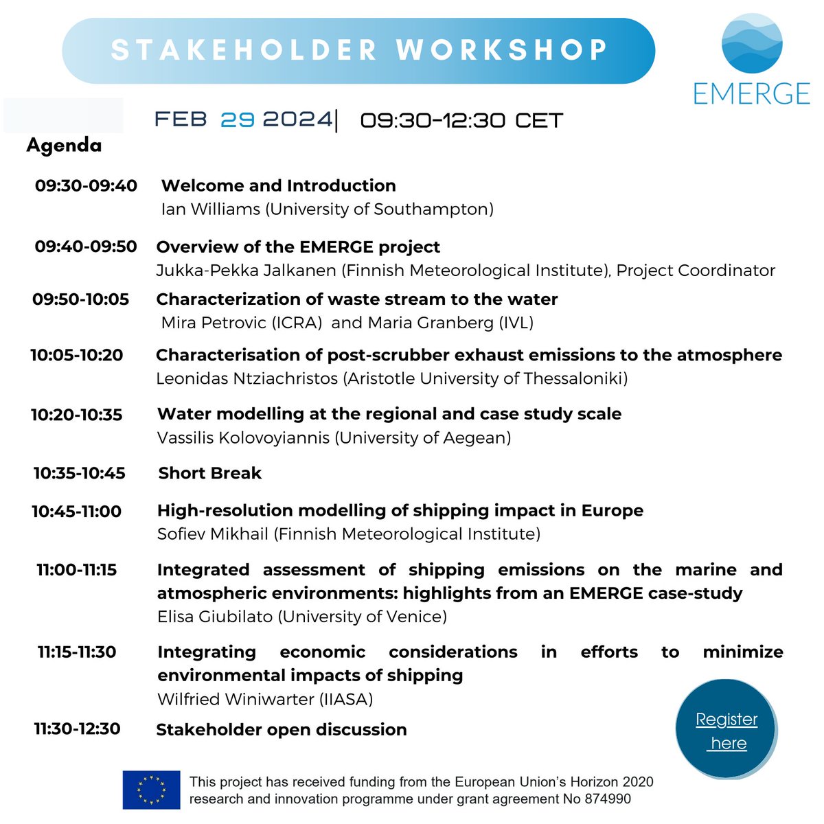 EMERGE EU Project tweet media