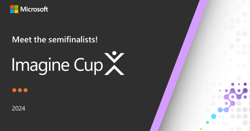 MSFTImagine's tweet photo. Congratulations to our 2024 #ImagineCup Semifinalists who have earned their spot in the next phase of the competition!

These teams are hard at work building their AI startups to make a difference in the world. Meet the teams and explore their solutions: https://t.co/j0pOmdh0Oj.