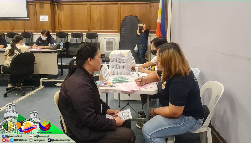 officialbucor's tweet photo. HPV testing among female BuCor personnel

The Directorate for Health and Welfare Services (DHWS), in collaboration with the City Health Office (CHO) of Muntinlupa City, conducted Human Papillomavirus(HPV) at NBP.

#BAGONGBUCOR #bagongpilipinas
#BagongBuCorSaBagongPilipinas #DOJPH https://t.co/IrWRGQGEQF