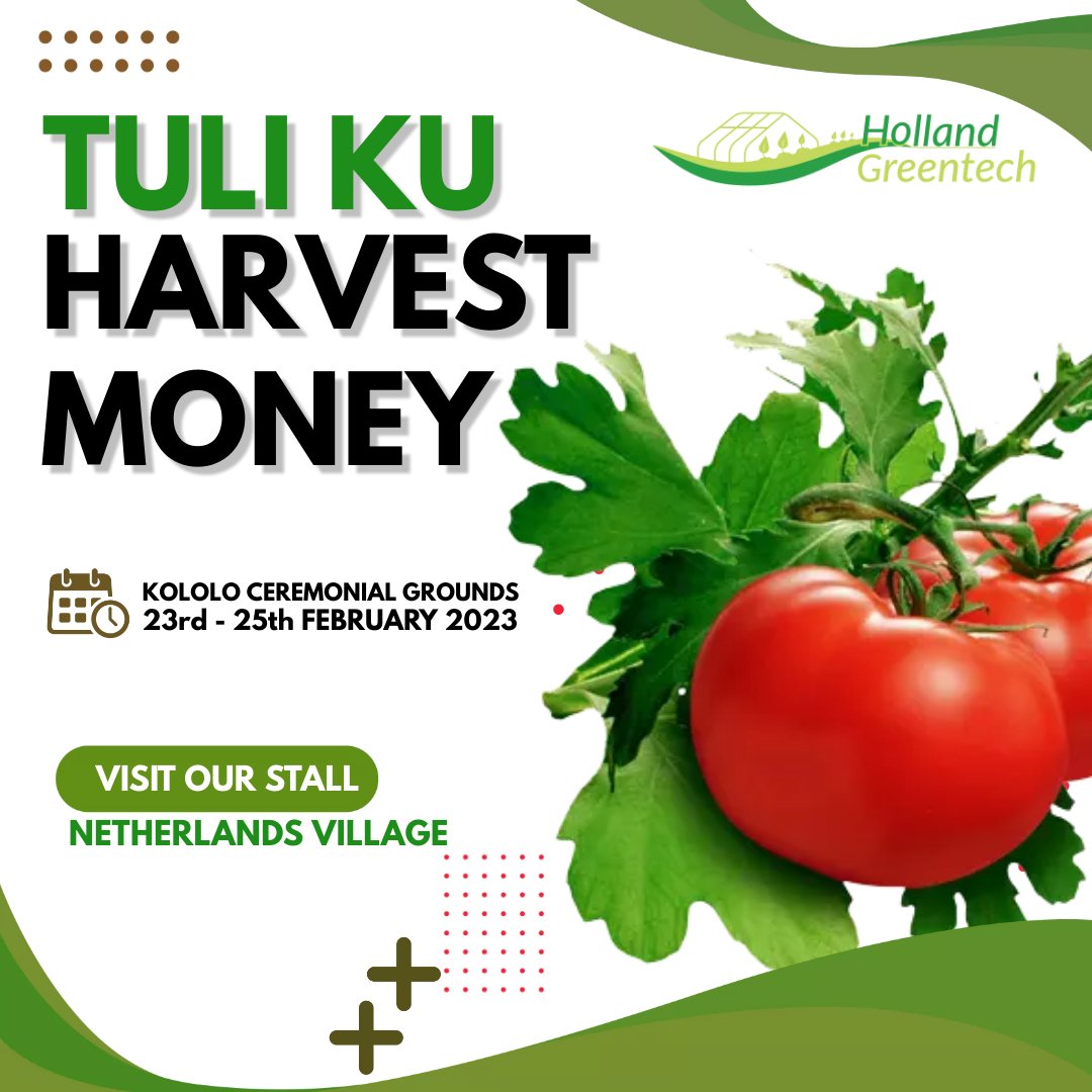 Tuli Wano. Gwe Oli WA? #HarvestMoneyExpo. Visit the Netherlands Village to see what we have for you.
.
.
.
.
#agriculture #harvestmoney #ugandagriculture #agronomy #agriculture