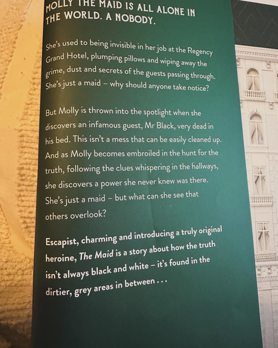 BookreviewsKels's tweet image. A slow burn for me… Book review over on Instagram! Please head to my account - same username and check it out!! #booktwt #bookreview #bookcontent #themaid