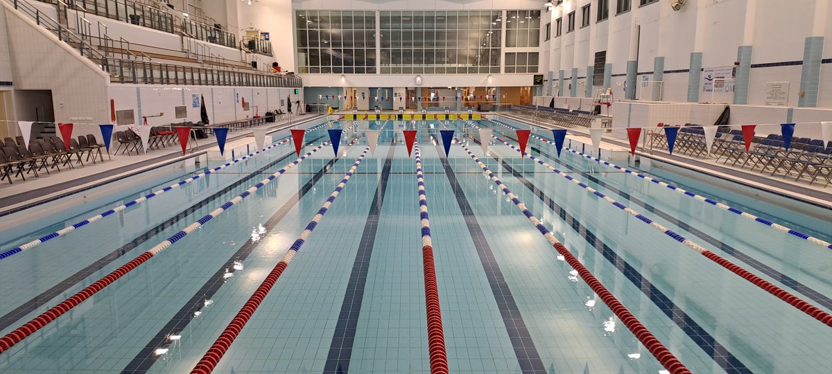 Dollan Aqua Centre. Scottish Schools Finals today. All set up and ready to go. Good luck to everyone competing today. 🏊‍♀️🏊‍♀️🏊‍♀️🏊‍♀️ Pool closed for public use all day.