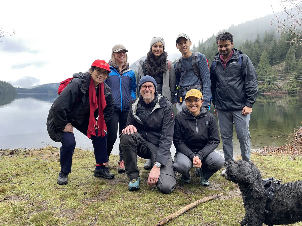 Today we took the day off to walk Luna around Buntzen lake - light rain and big smiles for a very green winter in BC