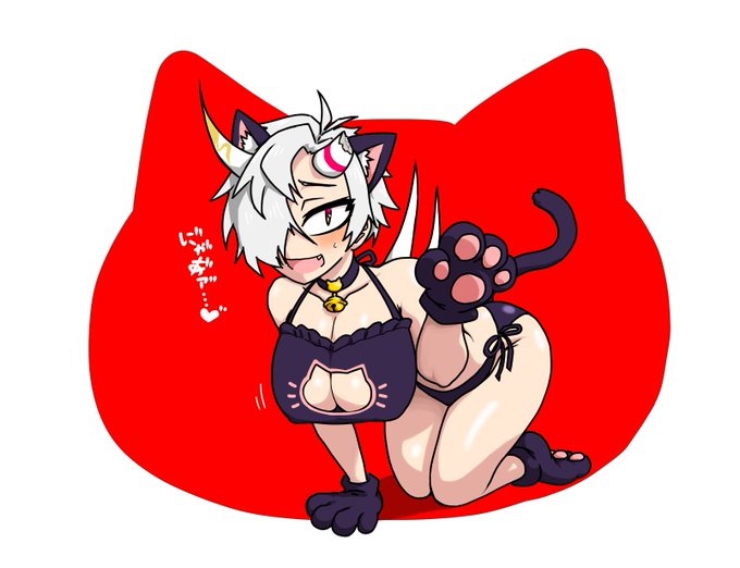 オラッ!ガラキャッツ!!(猫の日は昨日) #ガラぁーと 