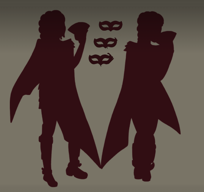 LockneLIVE's tweet image. 🎭🪭 The Chiral Masquerade 🪭🎭

Taking so long and will be a while yet . . . but:
Future OC/Vtuber &amp;amp; theme/branding has been progressing. Excited for the future!💜
🎭🌹🤝💎👐🌹🎭 

Masquerade members will get a mask of their own soonTM 🎭

hope to see you,
- Lockne &amp;amp; Målingen