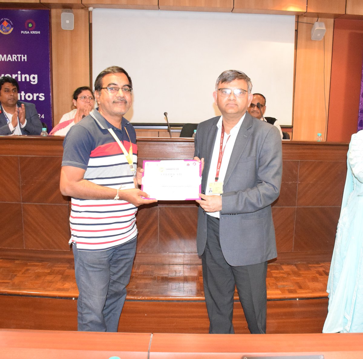 ANGRAUPoshan's tweet photo. Dr. P. Bala Hussain Reddy PI &amp; CEO of ANGRAU Agri Business Incubator Participated in "SAMARTH Empowring the Incubators Workshop" organized by Pusa Krishi Incubator from 20th to 22nd February 2024 at IARI Campus, New Delhi. https://t.co/fhMTgJbSqF