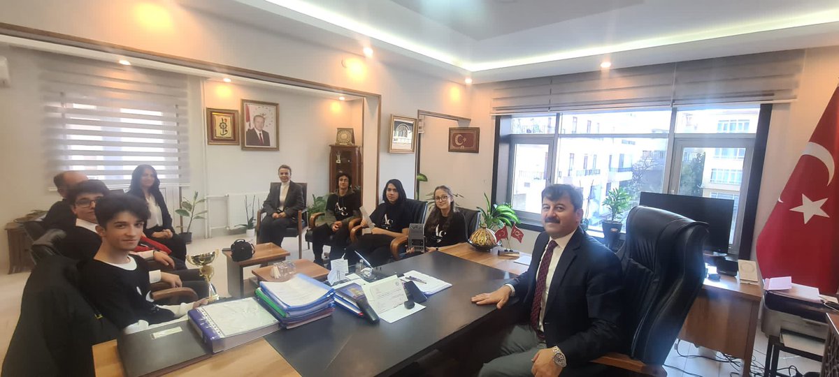 İlçe Millî Eğitim Müdürümüz Ayhan Işık,   “Vex Robotics Competition Türkiye Ulusal Finali”ne katılmaya hak kazanan Prof.Dr.Aziz Sancar Bilim ve Sanat Merkezi AS ROBOTIC TAKIMI’nı tebrik edip final yarışmasında da başarılar diledi.
@DuruMurat1971 
<a href="/kocakysr/">Yaşar Koçak</a> 
<a href="/Ayhanisik37/">Ayhan IŞIK</a>
