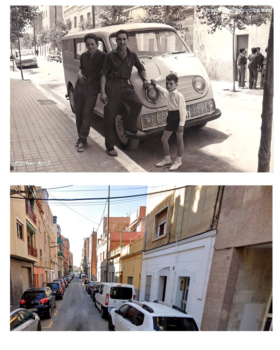 1962, carrer d'Europa ,barri Llefià 

Foto Carmen Anoll
#Badalona #fotosantiguesdebdn