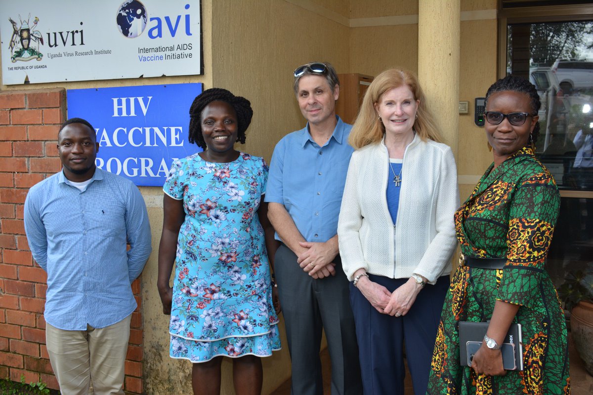 A team from @SabinVaccine led by CEO Amy Finan accompanied by Dr Thomas King, PhD, Vice President, Nonclinical Research & Development recently visited to strengthen the existing collaborations with UVRI including trials, development, and validation of assays for the trials.