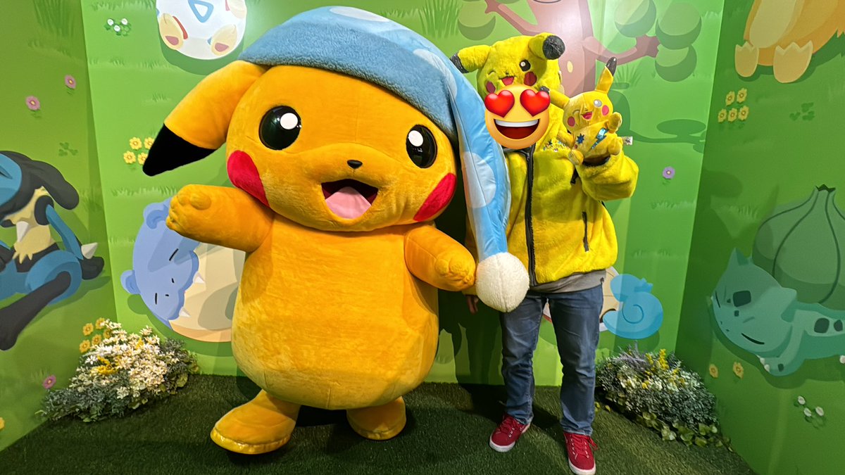 この為にここに来た🥰 朝からまめっ子さんに会えたことにもびっくり