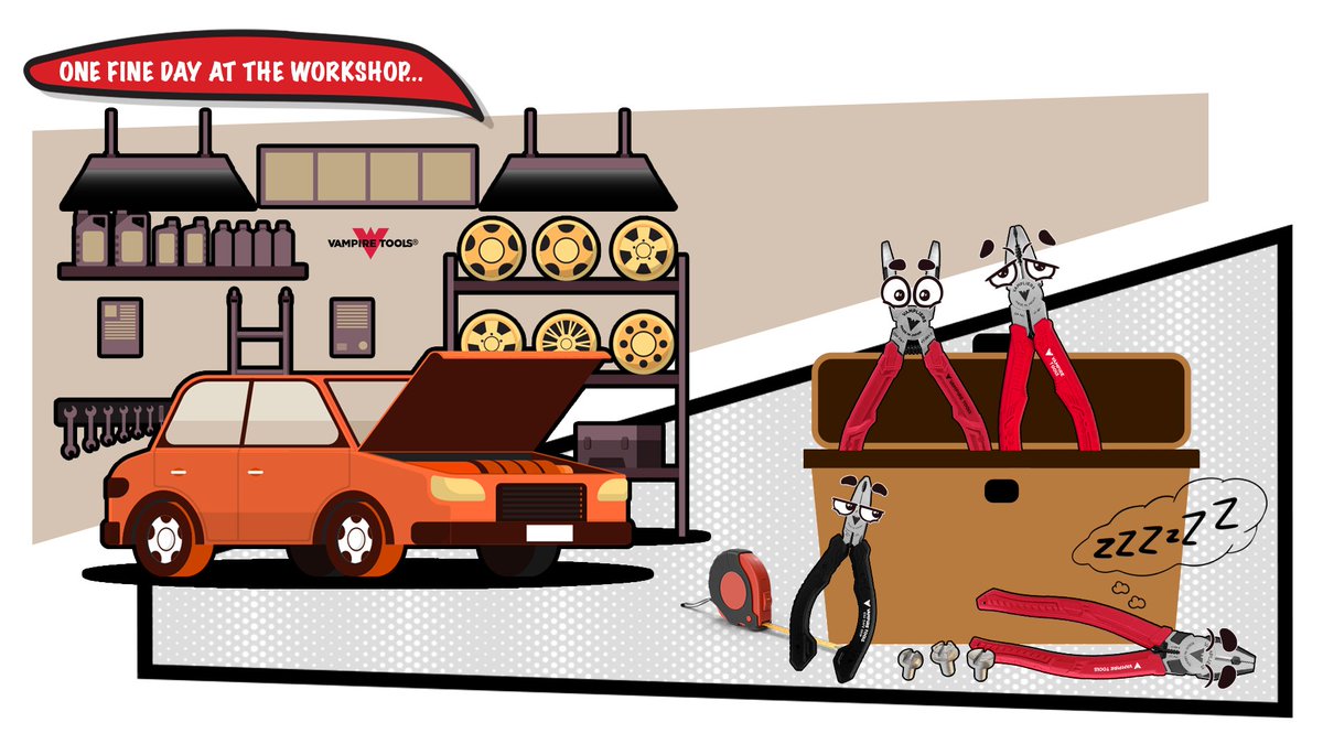 Vampire_Tools's tweet image. Feeling a bit flat-headed? No worries! Our Tool Time Comic Series has precisely the twist you need to screw away the blues! 🔩 
Dive into our website to learn more about our products! vampiretools.com
#tools  #garagetools #vampiretools