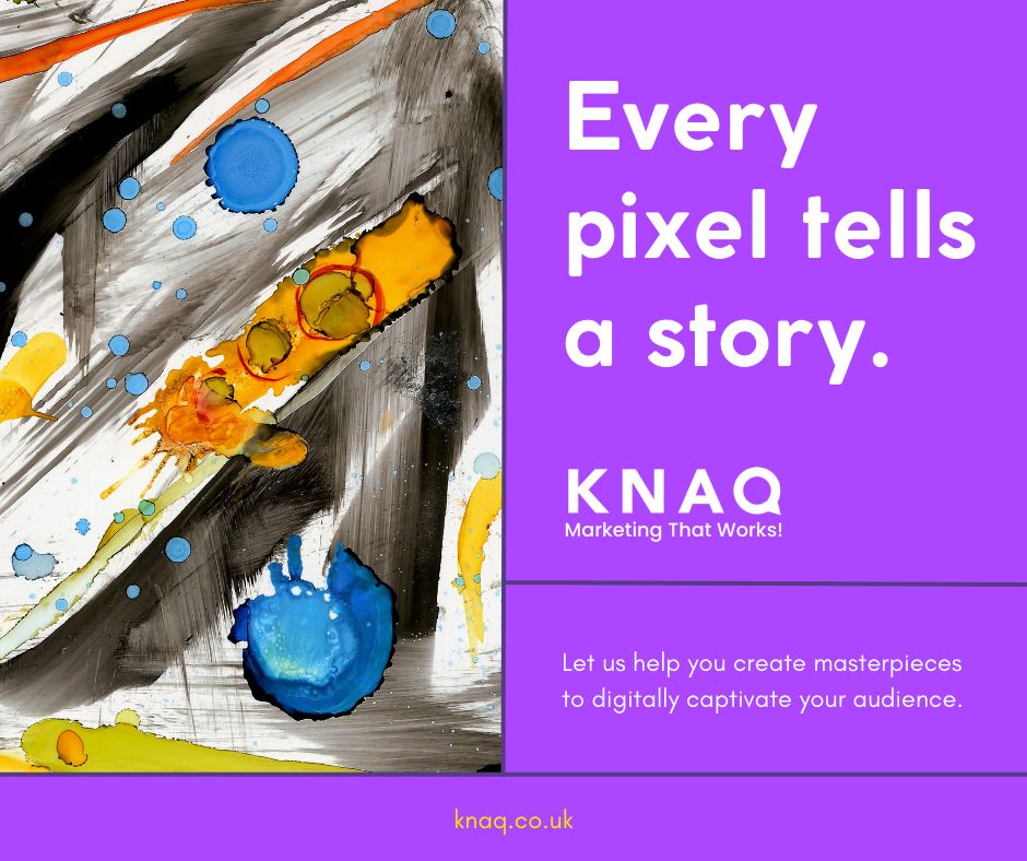 🎨 Creativity in every pixel. Knaq Digital crafts visually stunning campaigns that captivate your audience. 

Ready to make your brand the masterpiece of the digital canvas? 

Learn more: 

buff.ly/3qwyWOV

#DigitalArtistry #Creativity #KnaqDigital #MarketingThatWorks