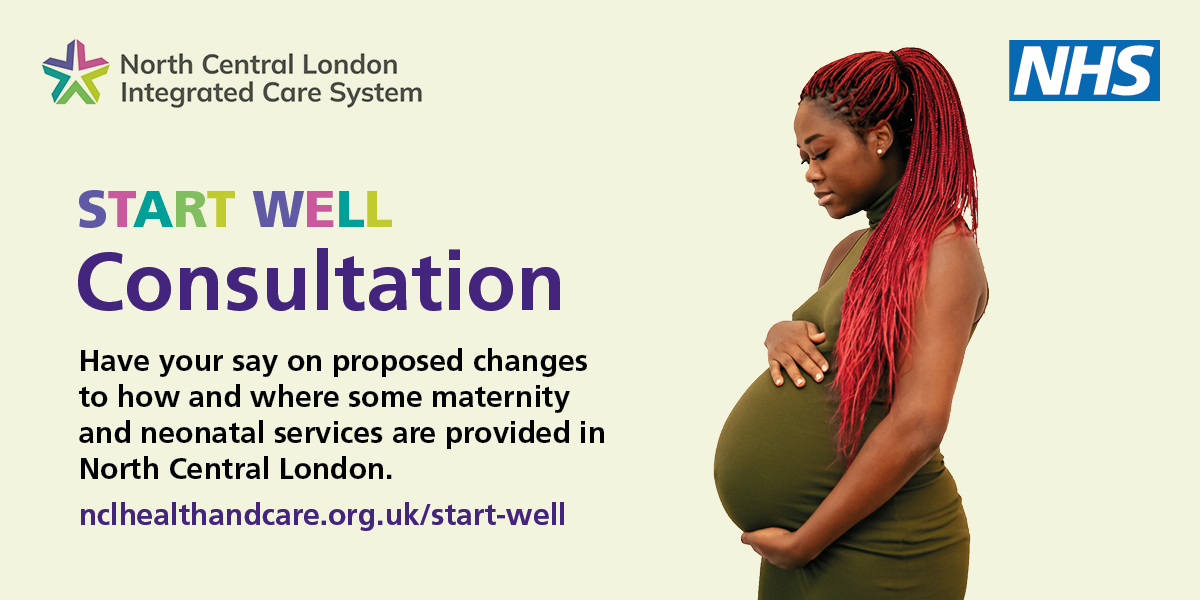 Hello #Camden! We are consulting on the future of maternity, neonatal &amp; children’s surgery services in North London. We want to hear from you.    

Come to <a href="/BelsizeLibrary/">Belsize Community Library</a> NW3 4XN today at 10.30am to find out more. Details at orlo.uk/CyrG5 <a href="/CamdenCouncil/">Camden Council</a>
