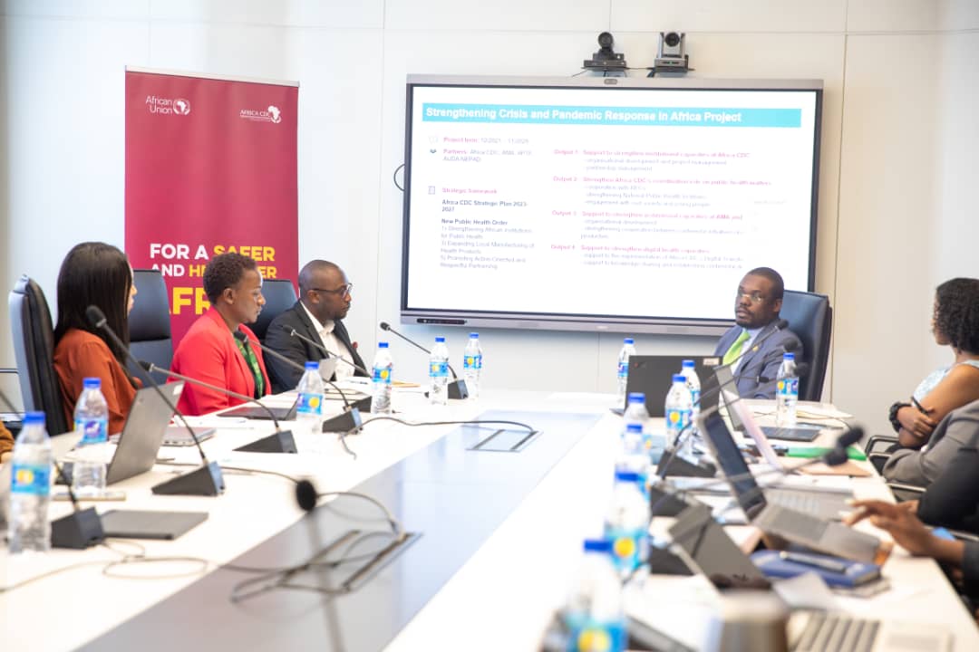 One of the critical agendas we are working on with @giz_gmbh is partnering to enhance Africa's digital health system - which will be a catalyst for effective preparedness, prevention & response for our member states. Africa's Health Digitalisation will revolutionise public health…