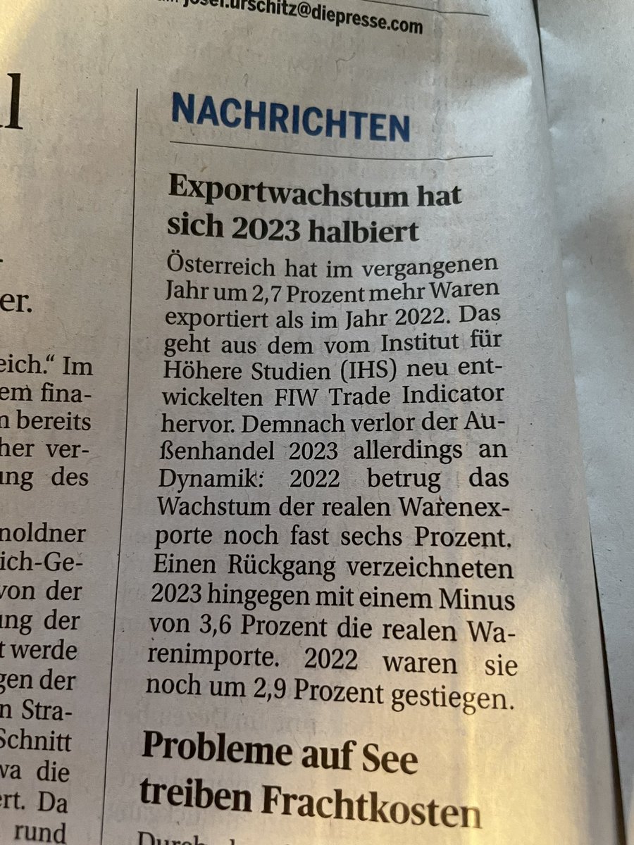 bodhi_75's tweet photo. Wir sind online mit dem FIW Trade Indicator, einem neuen Nowcast für Österreichs Außenhandel. Ab April zeitaktueller monatlicher Update hier:

https://t.co/y7NOUTmFEH

https://t.co/rE1LAZT5Fo

@IHS_Vienna @Koch_Sebi https://t.co/LQwod4K8lT