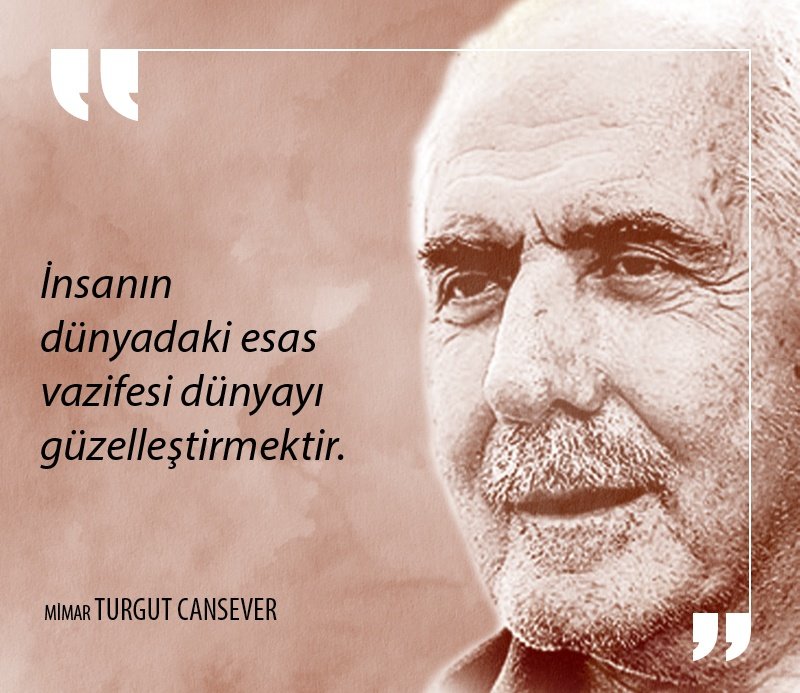 SayimMadak's tweet photo. "Bilge Mimar" merhum Turgut Cansever'i vefatının sene-i devriyeside rahmetle anıyorum. #BilgeMimar #TurgutCansever https://t.co/OBDbfkfr2E