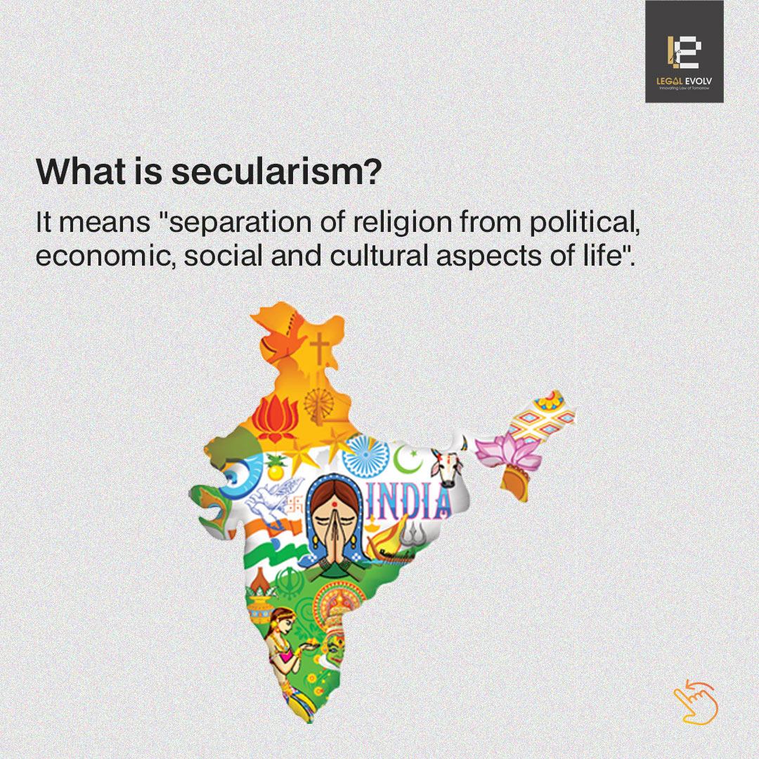 LegalEvolvAI's tweet photo. Justice KM Joseph remarked if secularism is removed from the constitution, it would be a death knell on democracy. Secularism, which ensures liberty of faith, has various facets. Lets look at them!
#Secularism #KMJoseph #42ndAmendment #Preamble #Constitution #Legal #Legalevolv https://t.co/GRTNuJEUTr