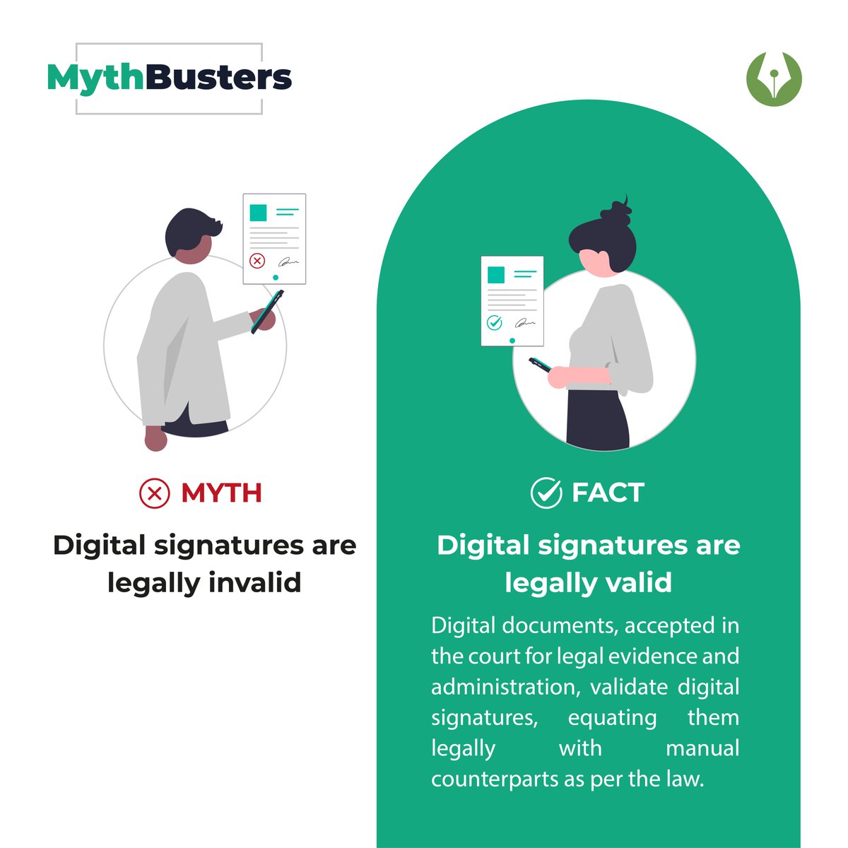 Unlock the power of digital signatures – legally recognized in court for their authenticity and validity. Elevate your document processes with SignDesk's trusted digital solutions. 🖋️⚖️

#LegalValidity #InnovateWithIntegrity #LegalTechInnovation #digitaltransformation #SignDesk