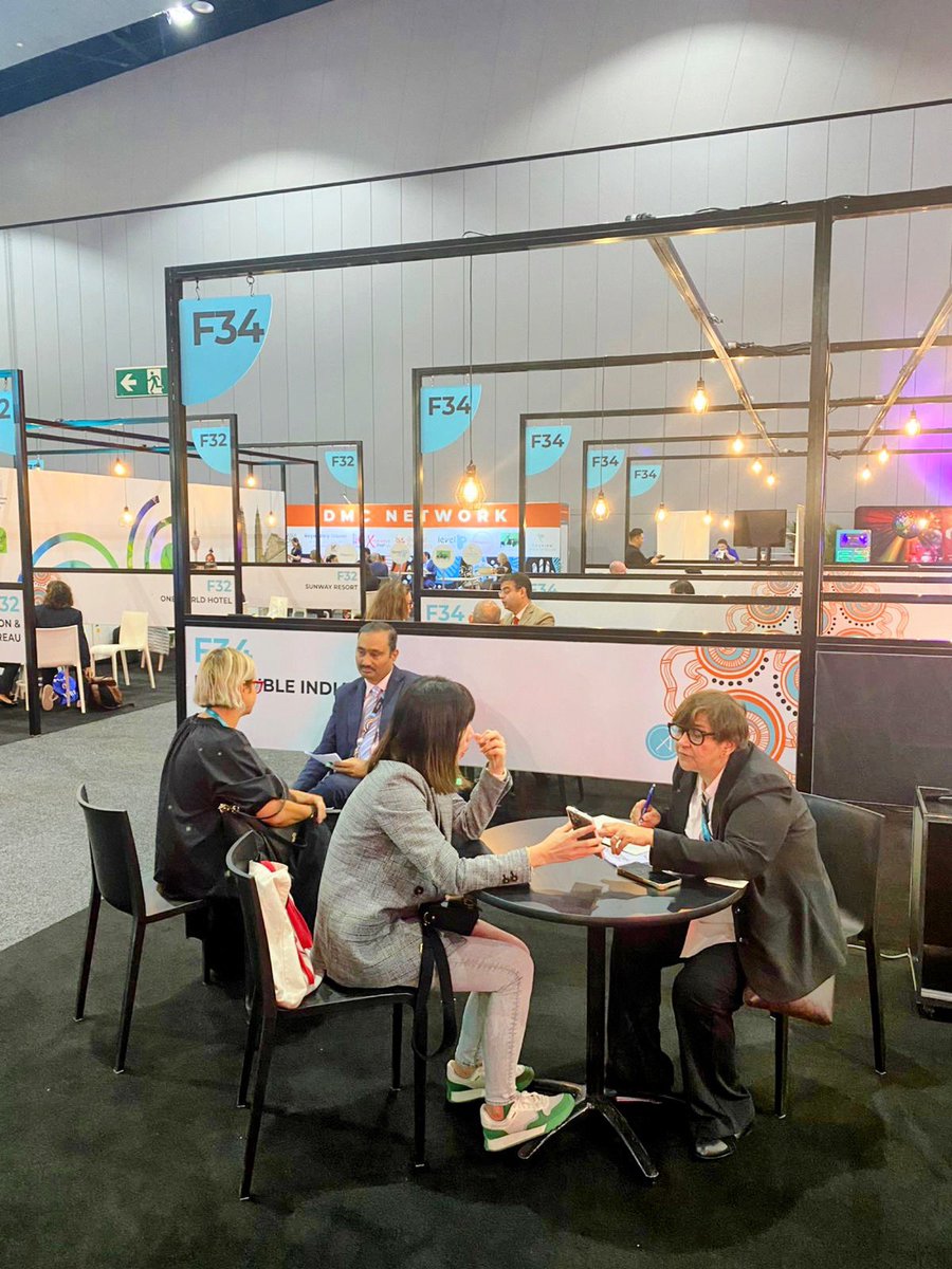 Promoting India as an Incredible MICE destination at the #AIME2024 exhibition held at Melbourne, one of the leading #MICE exhibitions in Asia Pacific region, from 19th to 21st February.  Dr. Sushil Kumar, Consul General @cgimelbourne interacted with Indian MICE experts  and the