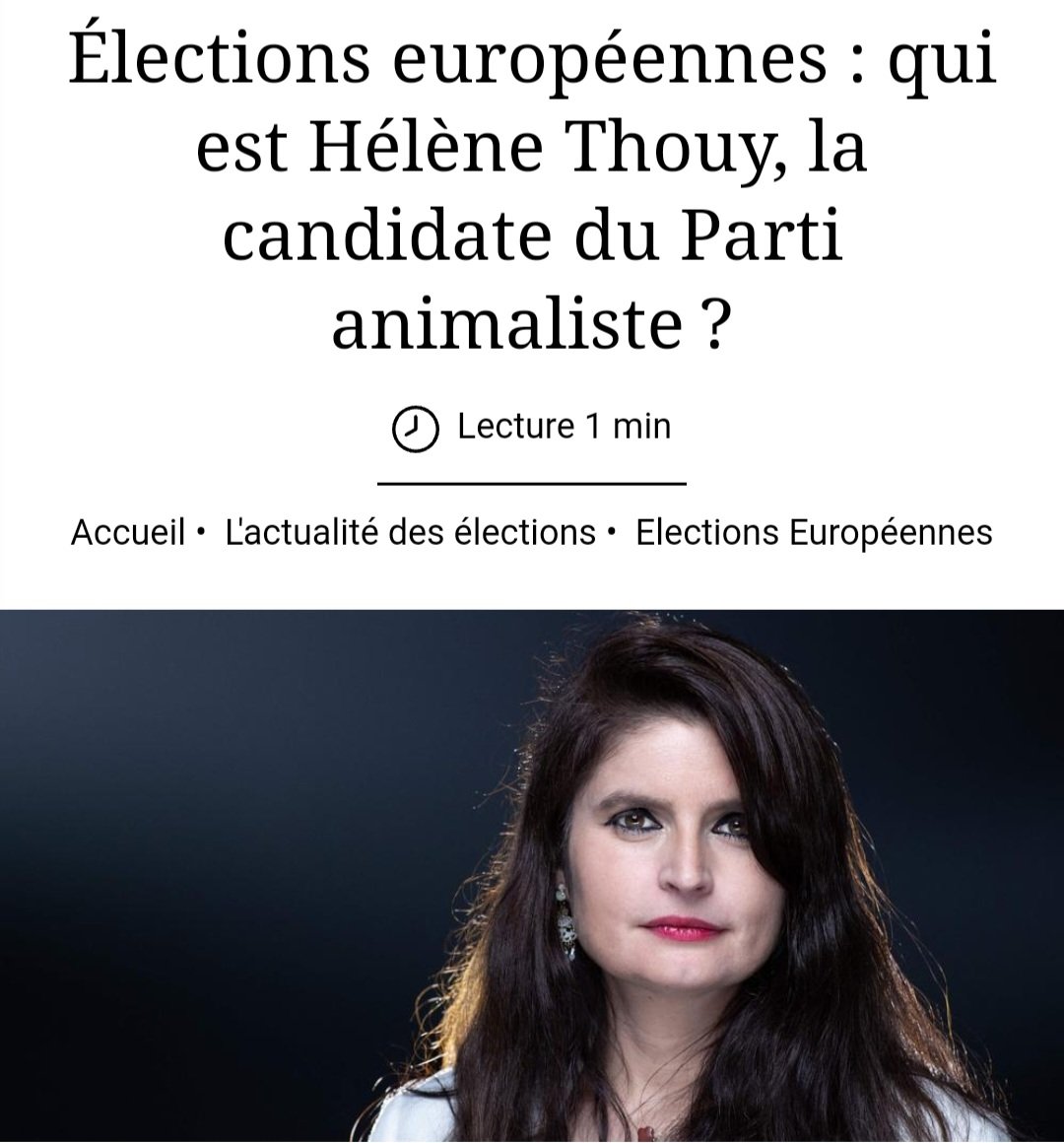 PartiAnimaliste's tweet image. « L’UE peut être un moteur pour amorcer des changements internationaux et une transition efficace et sereine vers une agriculture innovante, plus végétale, plus respectueuse des animaux », indique @HeleneThouy, notre tête de liste aux #Europeennes2024. sudouest.fr/elections/euro…