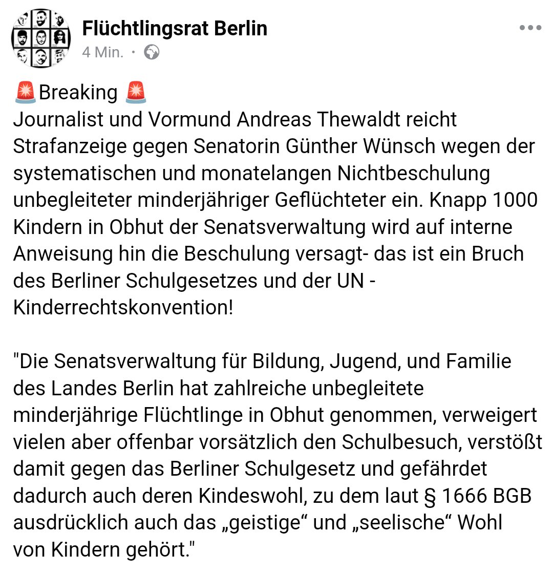 Flüchtlingsrat Berlin tweet media