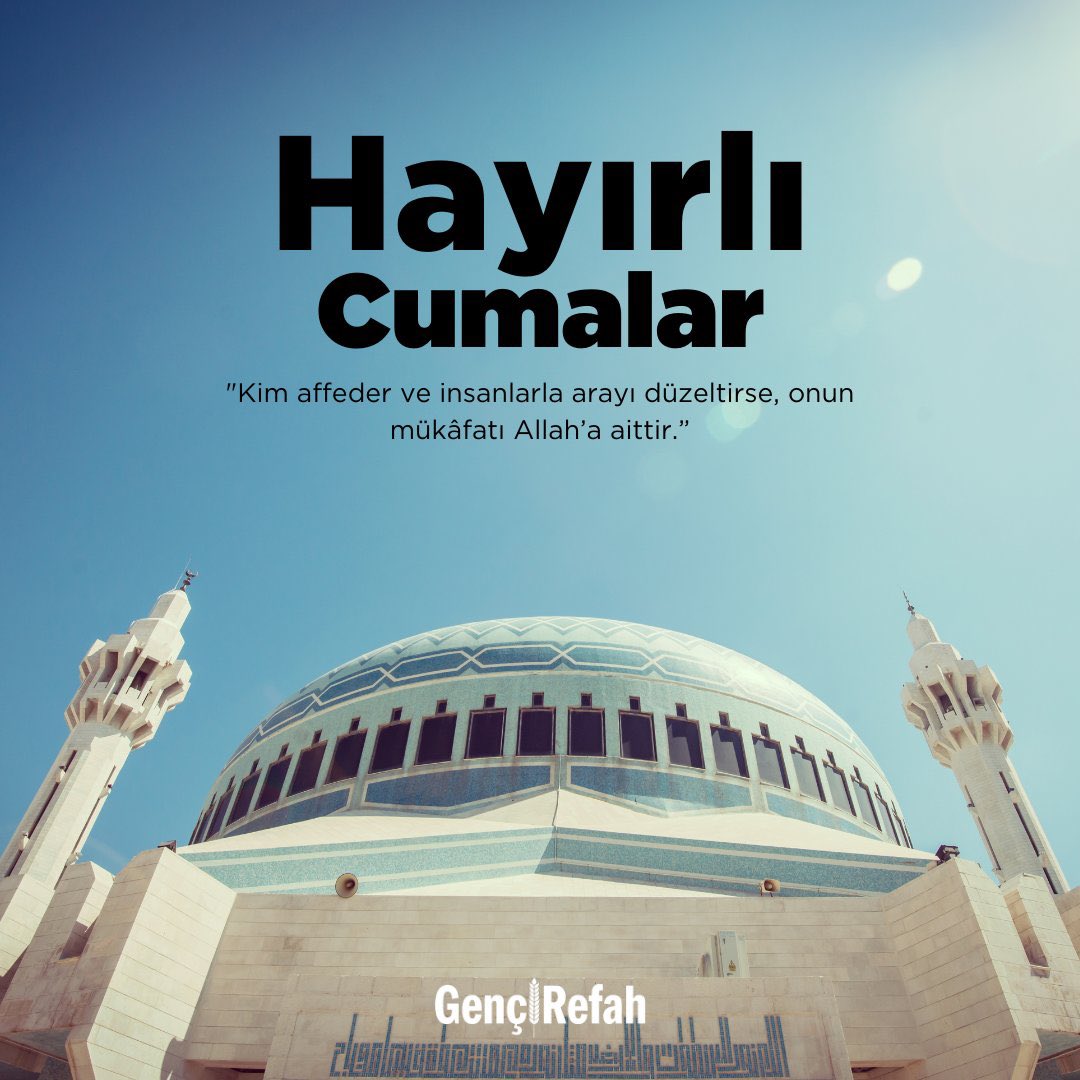 "Kim affeder ve insanlarla arayı düzeltirse, onun 
mükâfatı Allah’a aittir.”