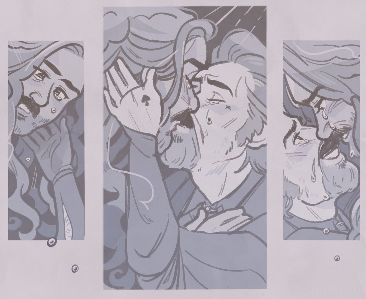 sausagecloud's tweet image. #happyedizzyweek happy tears + big damn kiss + "there he is"