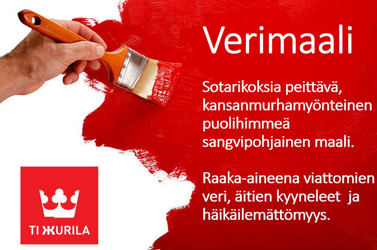 PaMaask's tweet photo. Ensi kesän maalaushommat sitten ihan eri maaleilla.
Liskin juttu #Tikkurilan toiminnasta Venäjällä.
https://t.co/ElaW681KL6 https://t.co/5uOWv049z3