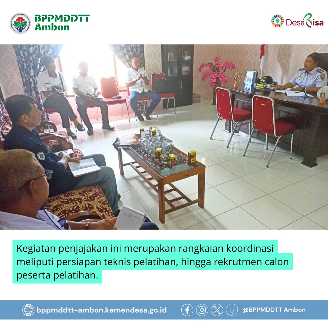 bppmd_ambon's tweet photo. Halo #sobatdesa #basudara semua!

Telah dilaksanakan Penjajakan untuk Pelatihan Perencanaan Pembangunan Partisipatif Angkatan III Tahun 2024. 

Simak informasi selengkapnya pada gambar, atau kunjungi kami di https://t.co/iPeYJiytMh https://t.co/vqoIhaP4HE