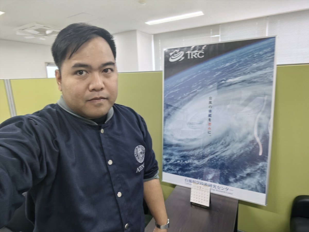 LOOK: Dr. Lyndon Mark P. Olaguera of the Regional Climate Systems (RCS) Laboratory at the Typhoon Science and Technology Research Center (TRC) at Yokohama National University, Japan.