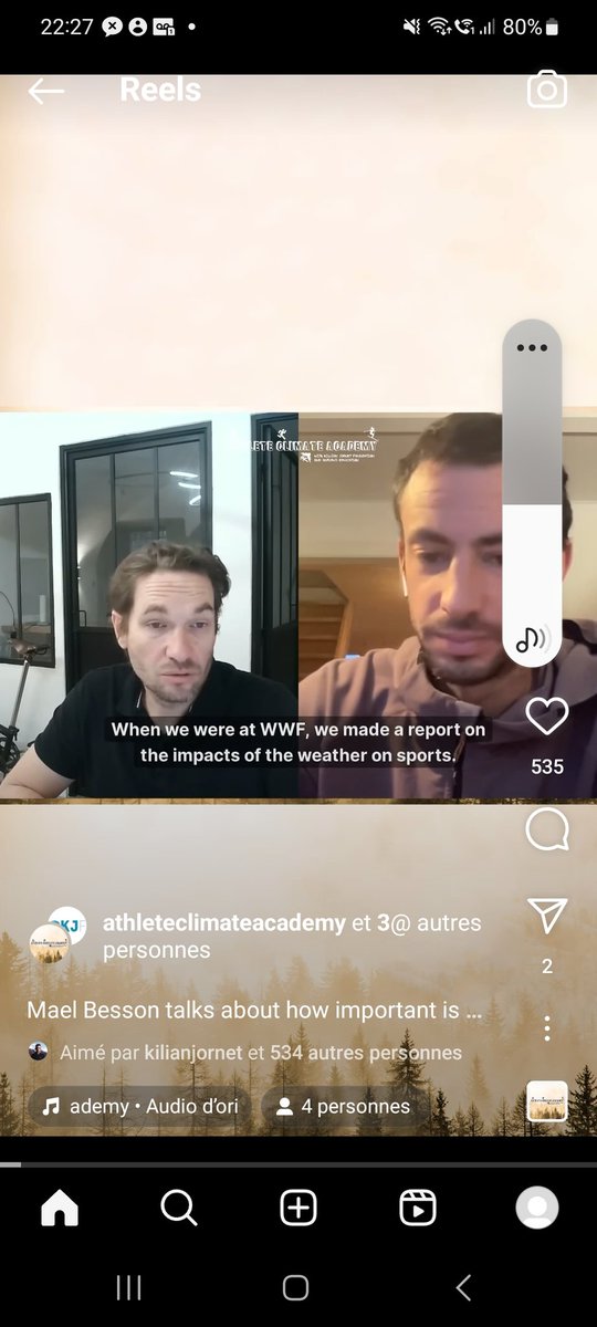 Toujours un plaisir d échanger avec @kilianj surtout quand c est pour parler sport et environnement. Encore merci instagram.com/stories/kilian…