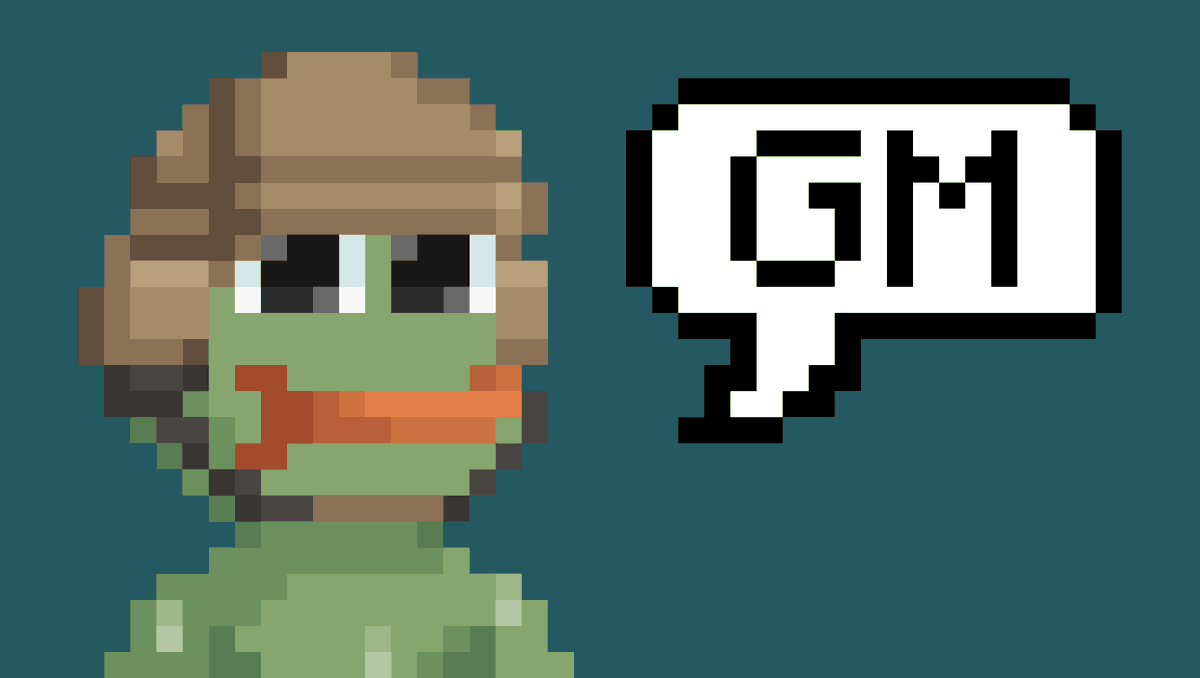 Cyberchronicle7's tweet photo. GM!
Say it back

Pepenals Ordinal Takeover https://t.co/OD04fMqelK
