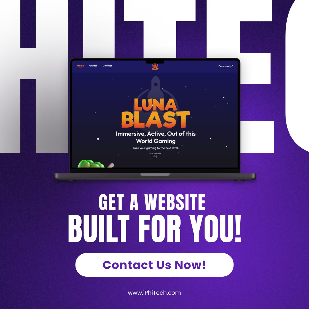 iPhiTech's tweet image. Invest in a website that reflects your brand and effectively reaches your target audience.  We offer custom website solutions that drive results.    #iPhiTech #WebsiteDevelopment #ProfessionalWebsite #WebDesign #Websites