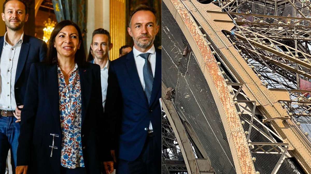 La Tour Eiffel aura vécu 2 guerres mondiales, la covid et le confinement mais n’aura pas survécu à 10 ans d’#AnneHidalgo. Cette dangereuse bande d’incompétents détruit Paris en toute impunité‼️ #saccageparis