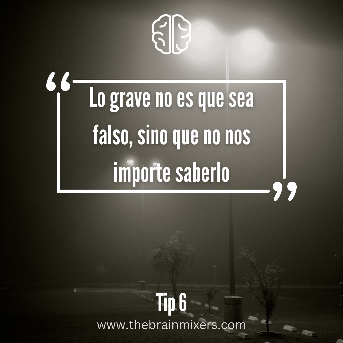 cerkdti's tweet photo. "Lo grave no es que sea falso, sino que no nos importe saberlo"

🤔 Nos estamos acostumbrando a un mundo de "fast knowledge consumption" en donde solo nos importan los inputs y no su consistencia y lo que realmente implican. https://t.co/aMEjc17Le2