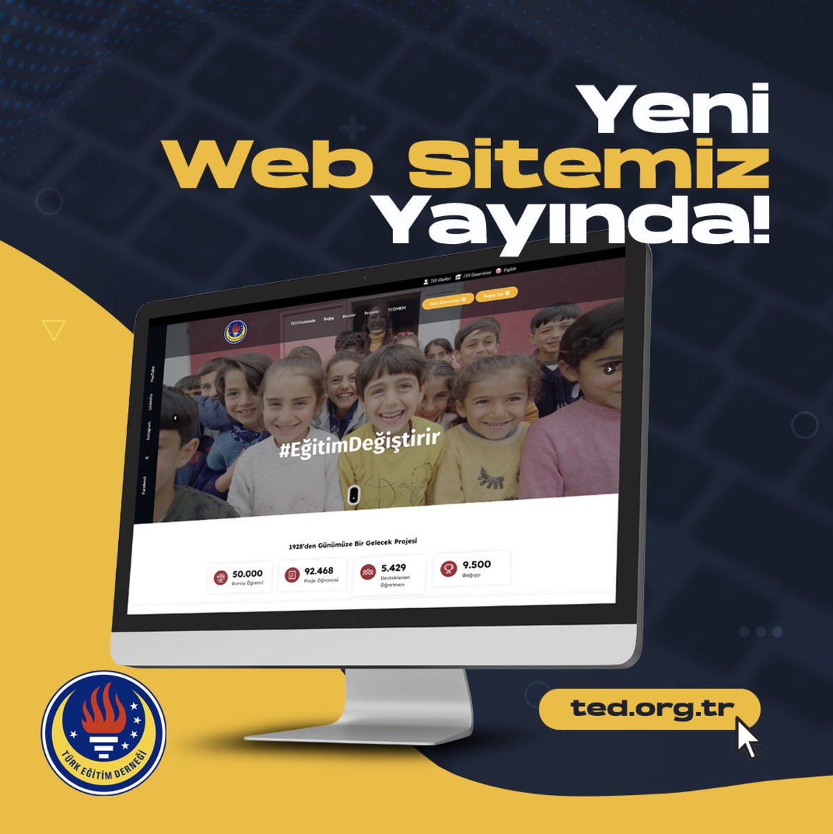 Web sitemiz yenilenen arayüzüyle yayında! Web sitemize ted.org.tr adresinden ulaşabilirsiniz.