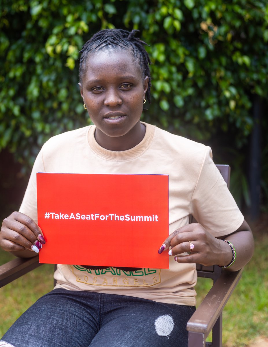 We need to #TakeASeatForTheSummit to #EndFGMC. We need a Global Commitment Summit created by the people with the resources, so they can seat beside the people with the knowledge & secure the funding to #ENDFGMC. Share your photo like @IreneCheruto12 in support of the Summit!