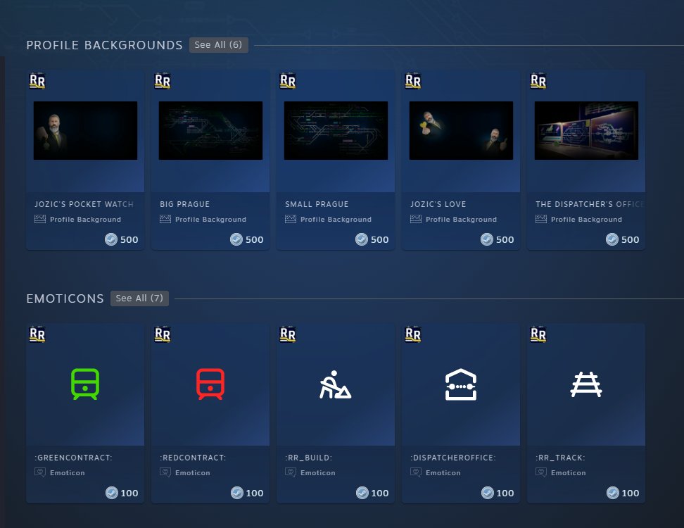 One of the things that are new in 1.0 version of Rail Route is that you now can get profile backgrounds and emoticons with a Rail Route theme! 🥳

Get your own dispatcher office in your profile now on Steam ▶ bit.ly/49eQQHn!