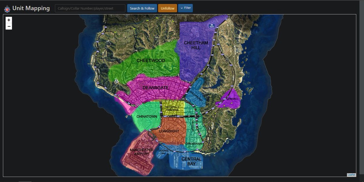 GMRPC_Xbox's tweet photo. Our GFX team has recently finished designing our Live Map for our STORM provided by @Albo1125 FMS. 

#TeamFCC are going to be able to locate and monitor ongoing CADs a lot easier now.

#GMRPC https://t.co/NgJq8nTgFI
