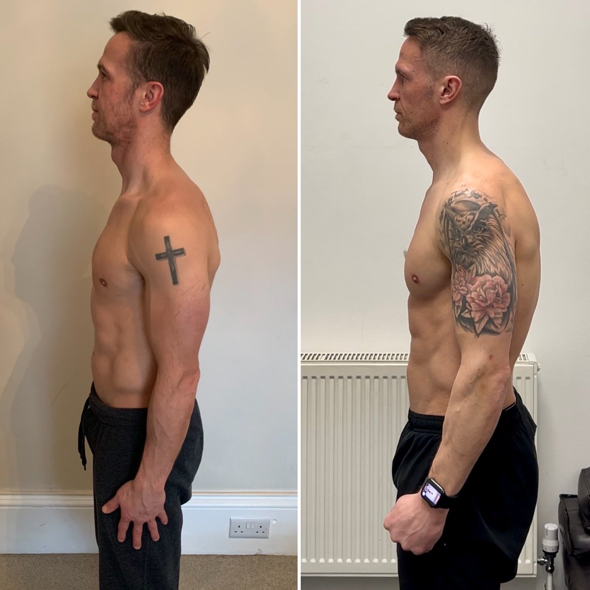 2020-2024 Quite possibly best shape I have ever been in physically. Also helps when your training for HYROX and heading to Tenerife today 💪🏻🍹💃✈️