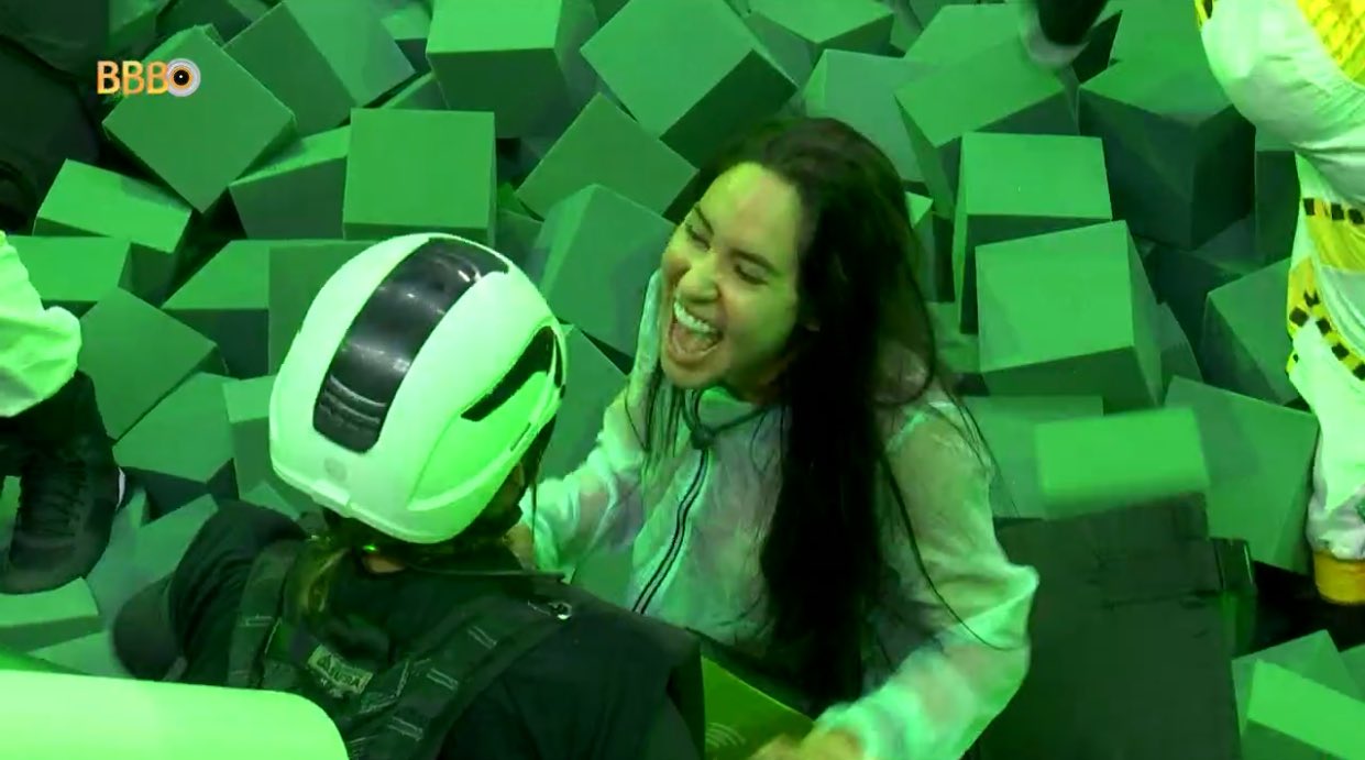 Beatriz e Isabelle são as campeãs da Prova do Líder do BBB 24 - Foto: Globoplay