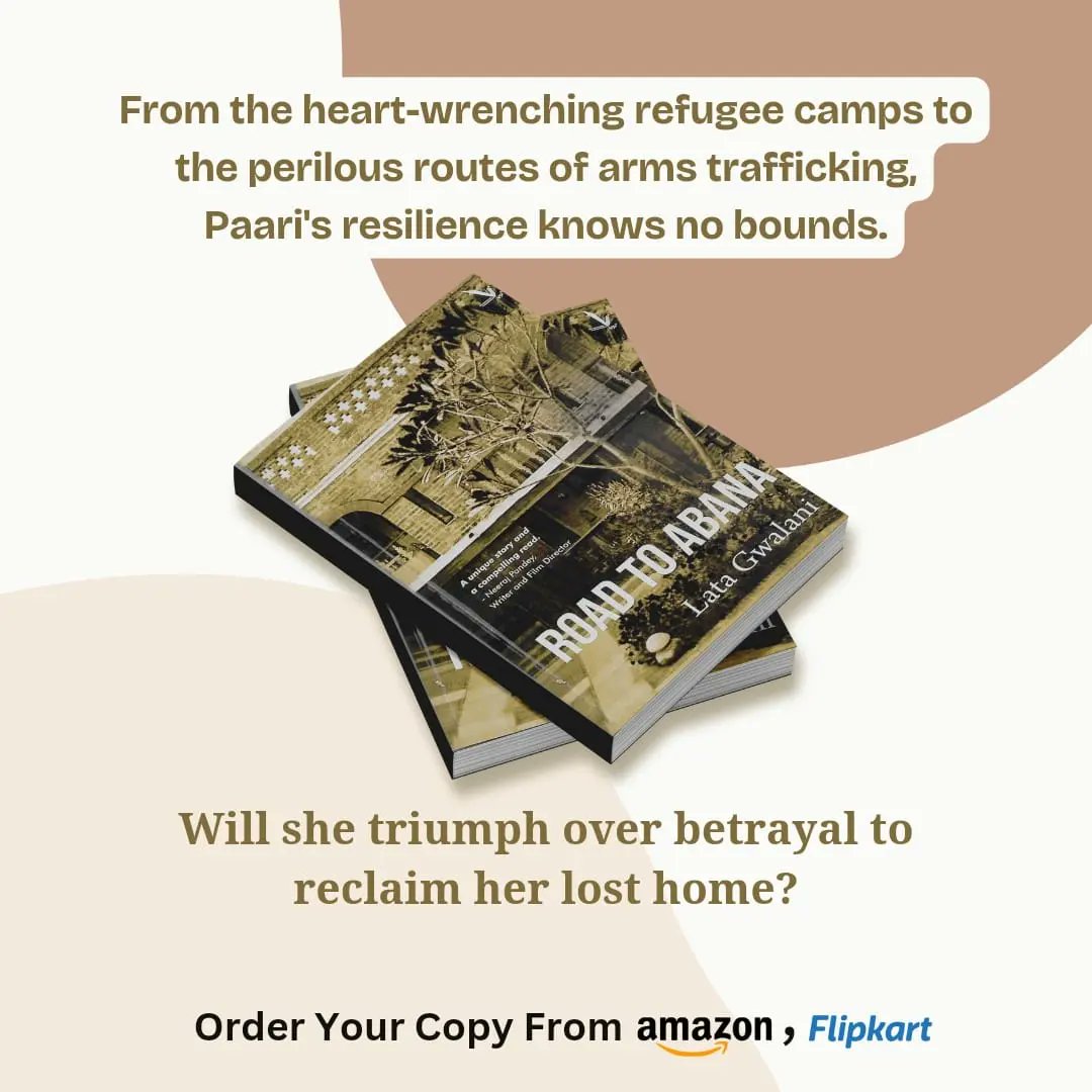 LataGwalani's tweet photo. From the heart-wrenching refugee camps to the perilous routes of arms trafficking, Paari's resilience knows no bounds. Find out in this gripping tale of determination and destiny. 

#latagwalani #indianauthor  #Homecoming #BookWorm #author #books #booklovers #book #mustread https://t.co/86geHsxCfn
