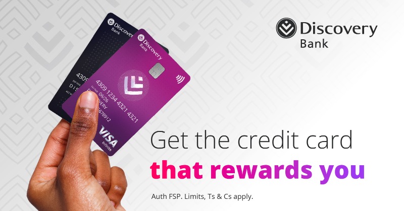Discovery_SA's tweet photo. The credit card that gives you up to 75% off flights, airport lounge access, and much, much more.