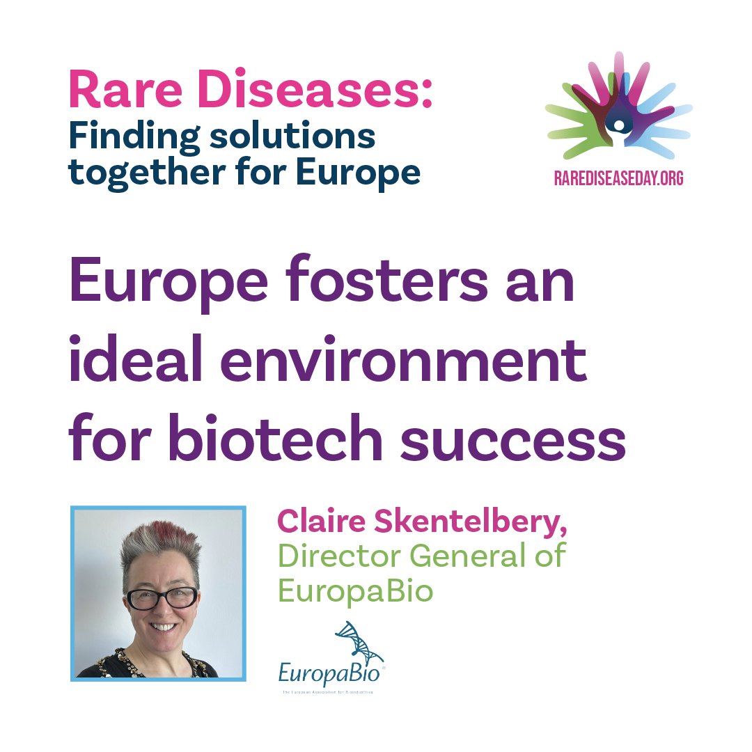 Why does Europe foster an “ideal environment for biotech success”? Find out from @CSkentelbery, Director General of @EuropaBio theparliamentmagazine.eu/news/article/e… #partnercontent