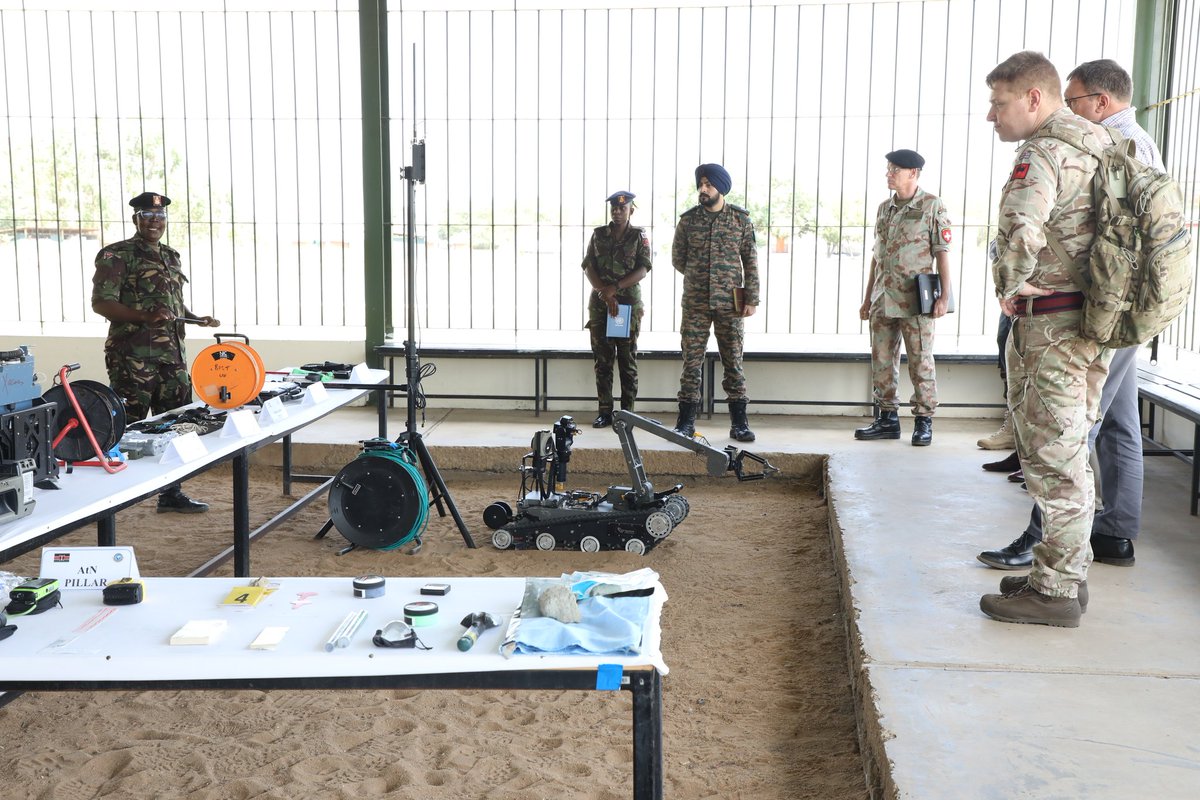 IPSTCKenya's tweet image. A delegation comprising of reps from the UK &amp;amp; @BPST_A recently visted HPSS. They delved into the school&apos;s C-IED capabilities, an extensive tour of the facilities &amp;amp; engaged in discussions with the school&apos;s mgt, further deepening their understanding of its operations &amp;amp; objectives.