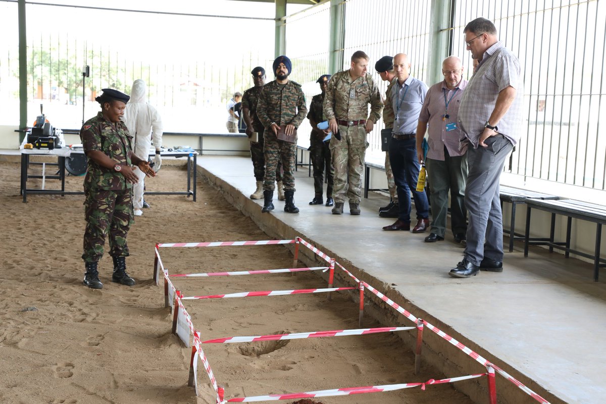 IPSTCKenya's tweet image. A delegation comprising of reps from the UK &amp;amp; @BPST_A recently visted HPSS. They delved into the school&apos;s C-IED capabilities, an extensive tour of the facilities &amp;amp; engaged in discussions with the school&apos;s mgt, further deepening their understanding of its operations &amp;amp; objectives.