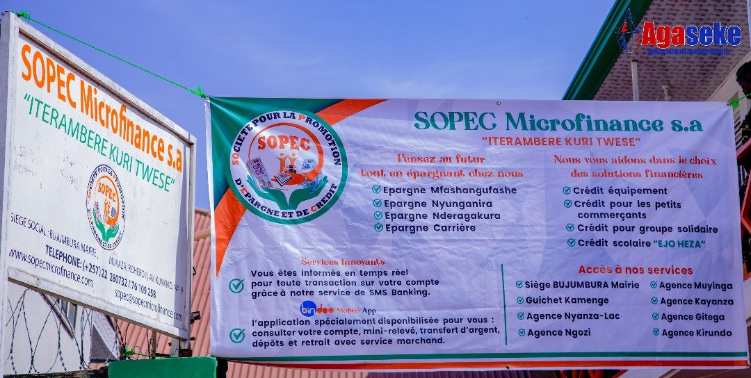 PhilosTop's tweet photo. on the 22nd Feb.2024,President @GeneralNeva inaugurated the microfinance #SOPEC (@SOPEC2019MF) based at Rohero Il in @MairieBuja , an initiative of the deputy officers of the @fdnbbi . This was after the @Cecadm_imf opening of all the ''FDN'' in that morning. https://t.co/qOs5a2kUbm