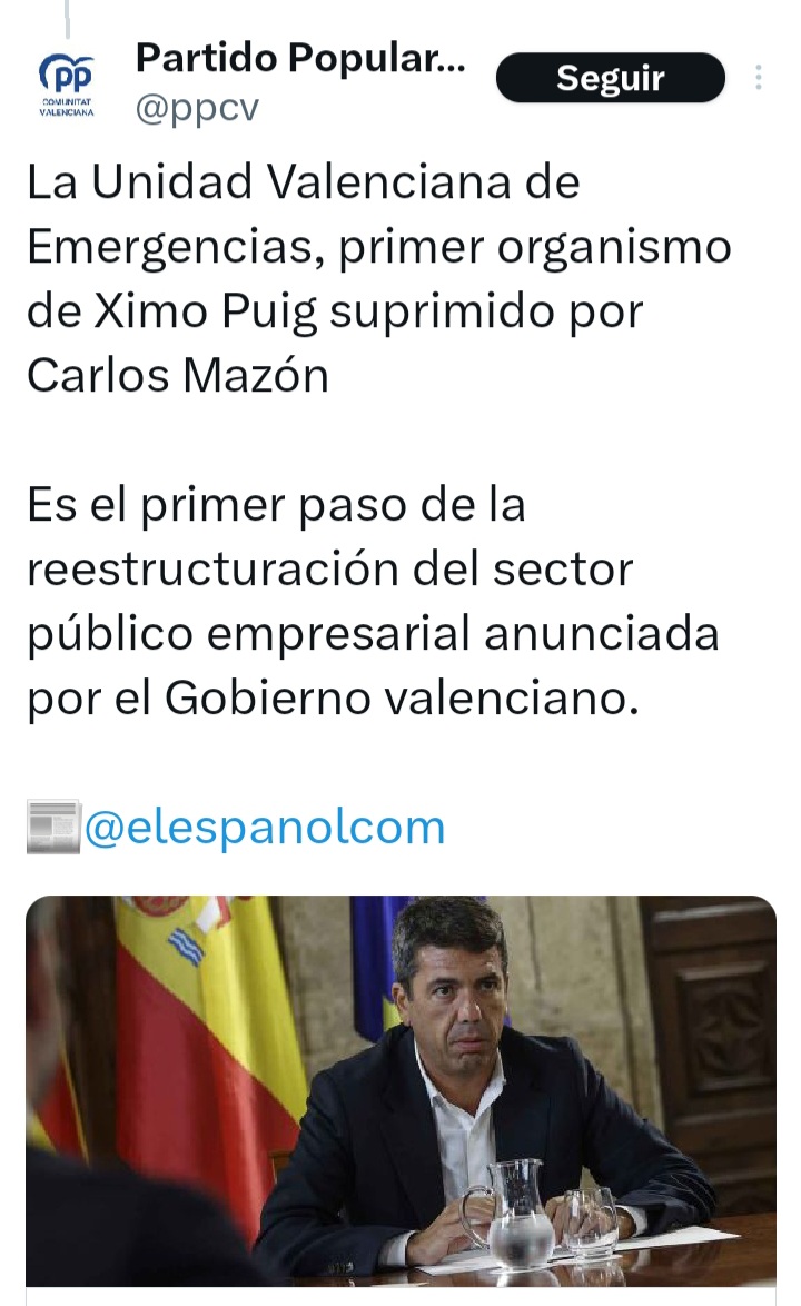 Ivanjode's tweet photo. En Valencia eliminaron la unidad de emergencias para darle el dinero a los toros en Madrid. Igual era para apagar los incendios con la lluvia que genera invertir en toros. No me digáis que no saben gestionar. https://t.co/rN5UtjBNE4